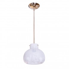 Petite opaline ceiling fixture